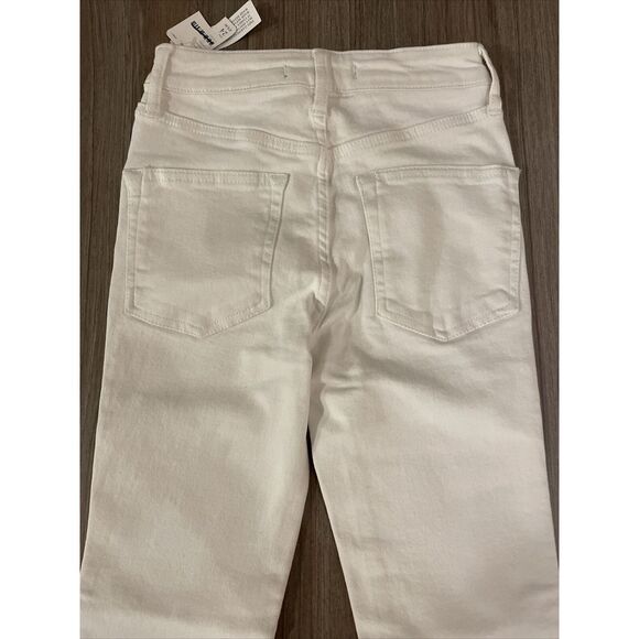 We The Free People Skinny Jeans Size 24 Mid Rise‎ In White Color MSRP $78 - Picture 12 of 13